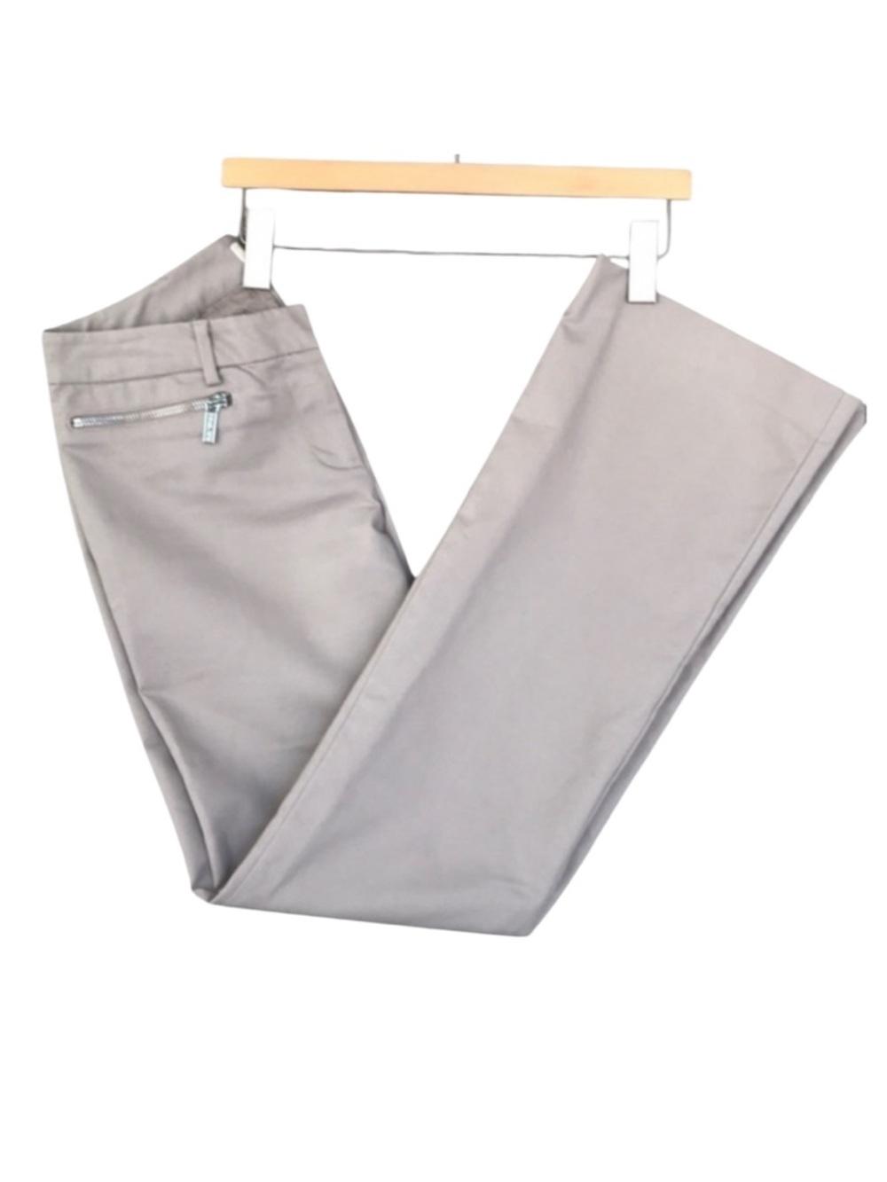 MICHAEL Michael Kors Gramercy Fit Khaki Straight Leg Pants Size 4